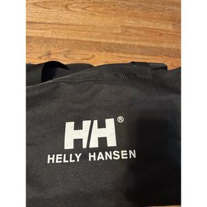 HH Helly Hansen duffel bag Black Red 23"x12"x11"‎